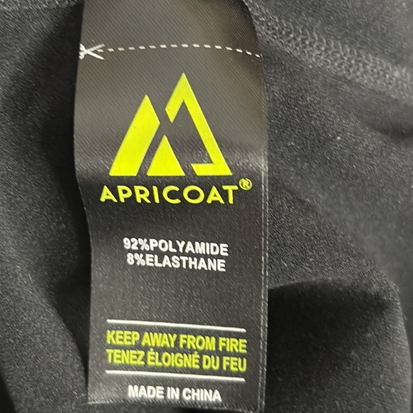 Apricoat Thermal Shirt in Black & Grey - NWOT - Size M/L - Picture 7 of 8